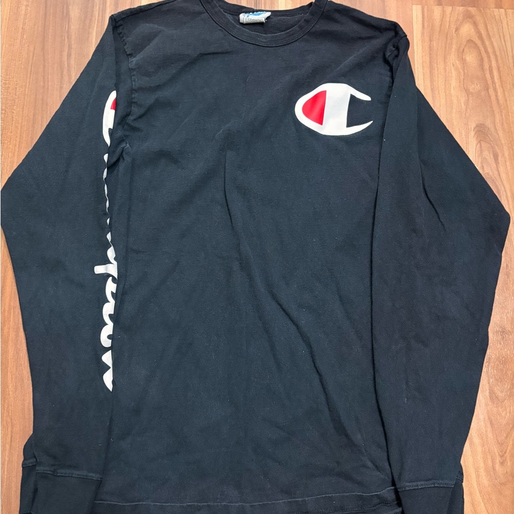 Champion Classic Black Tee